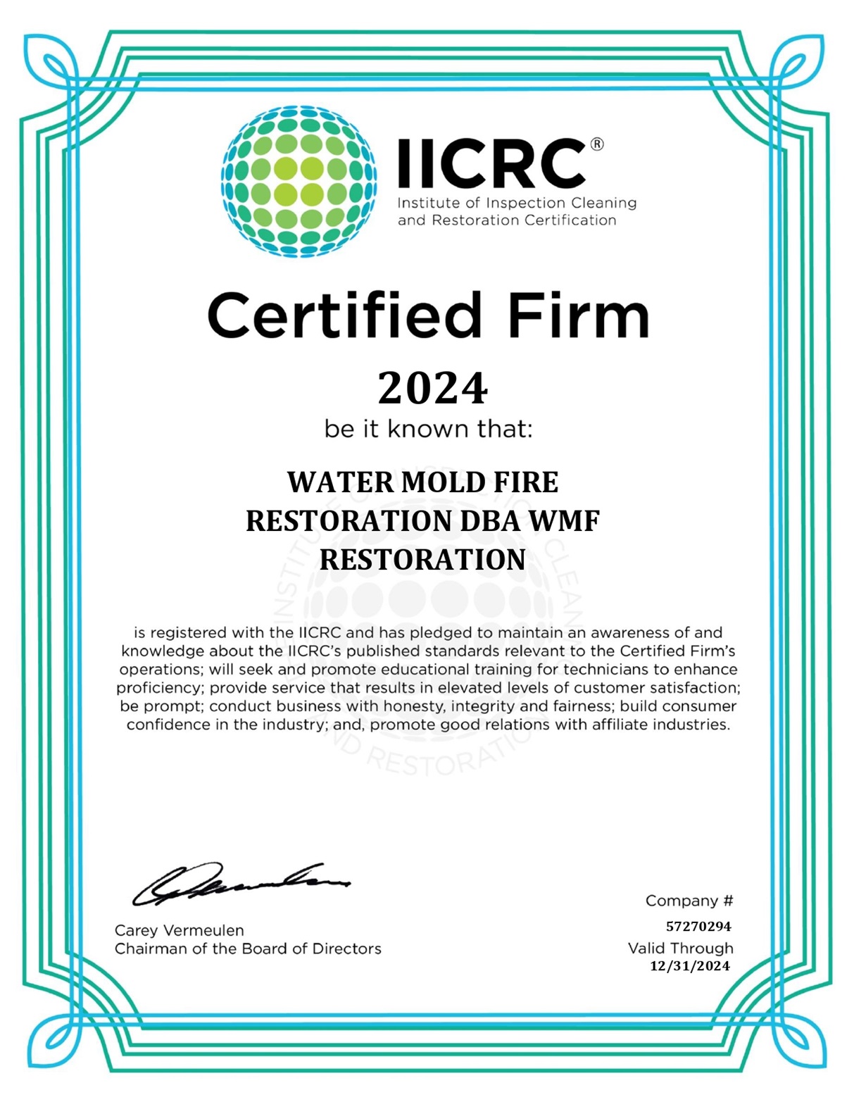 iicrc-certified